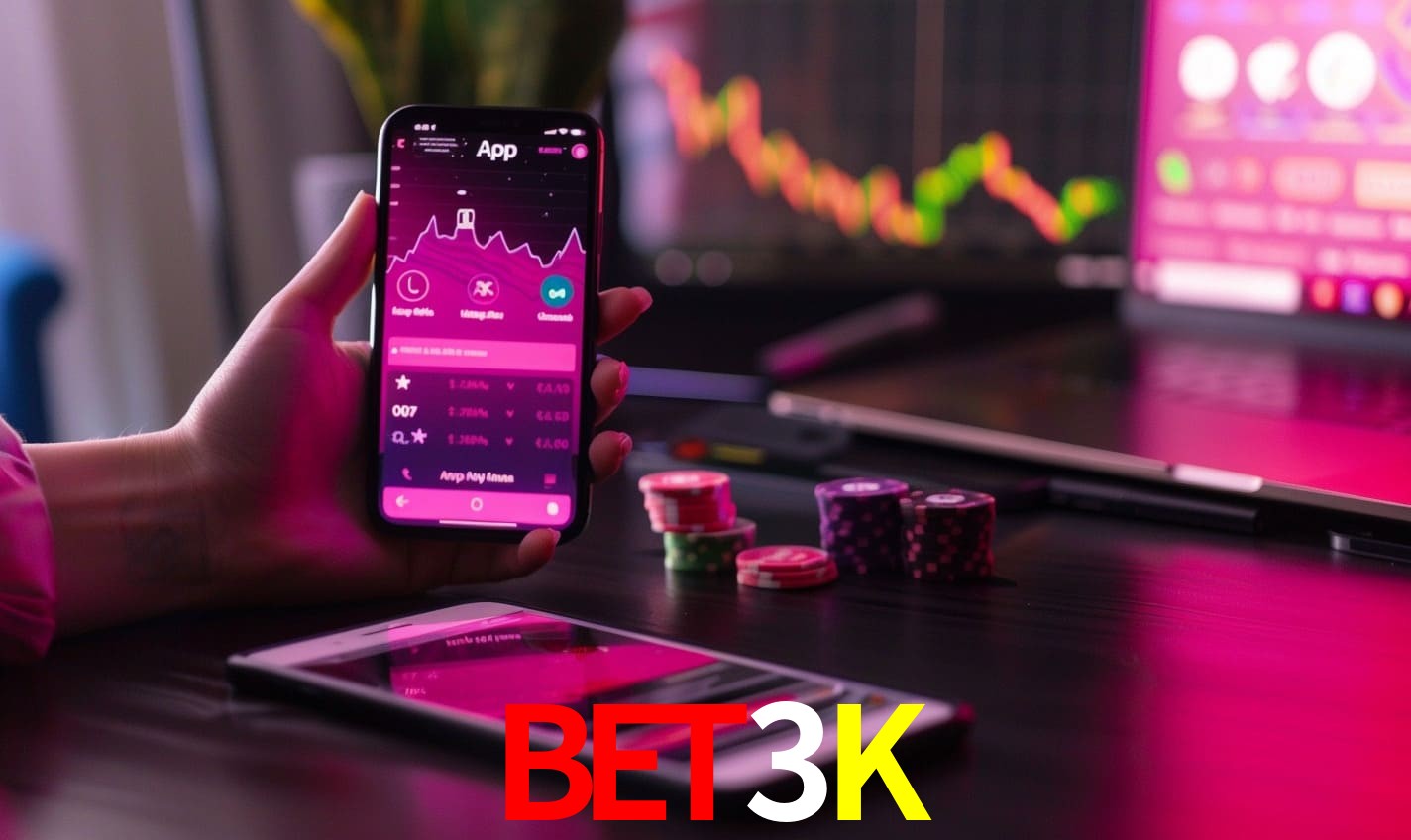Comparação APP mobile vs versão web da BET3K